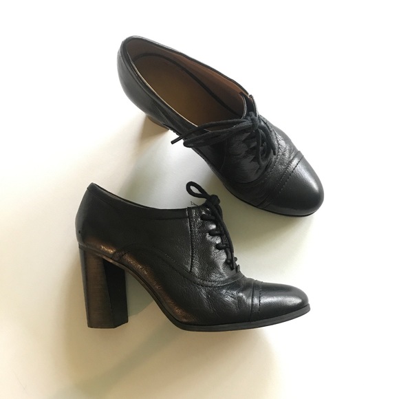 lace up oxford ankle boots